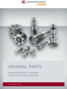 woodward lórange geniun products for fuel injection parts marine